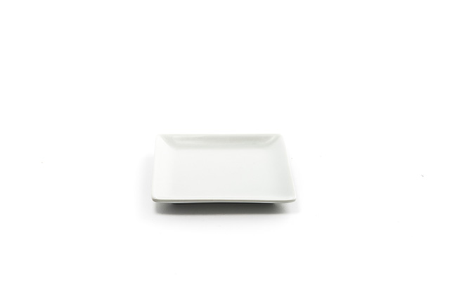 Photo de Assiette carrée 12 x 12 cm