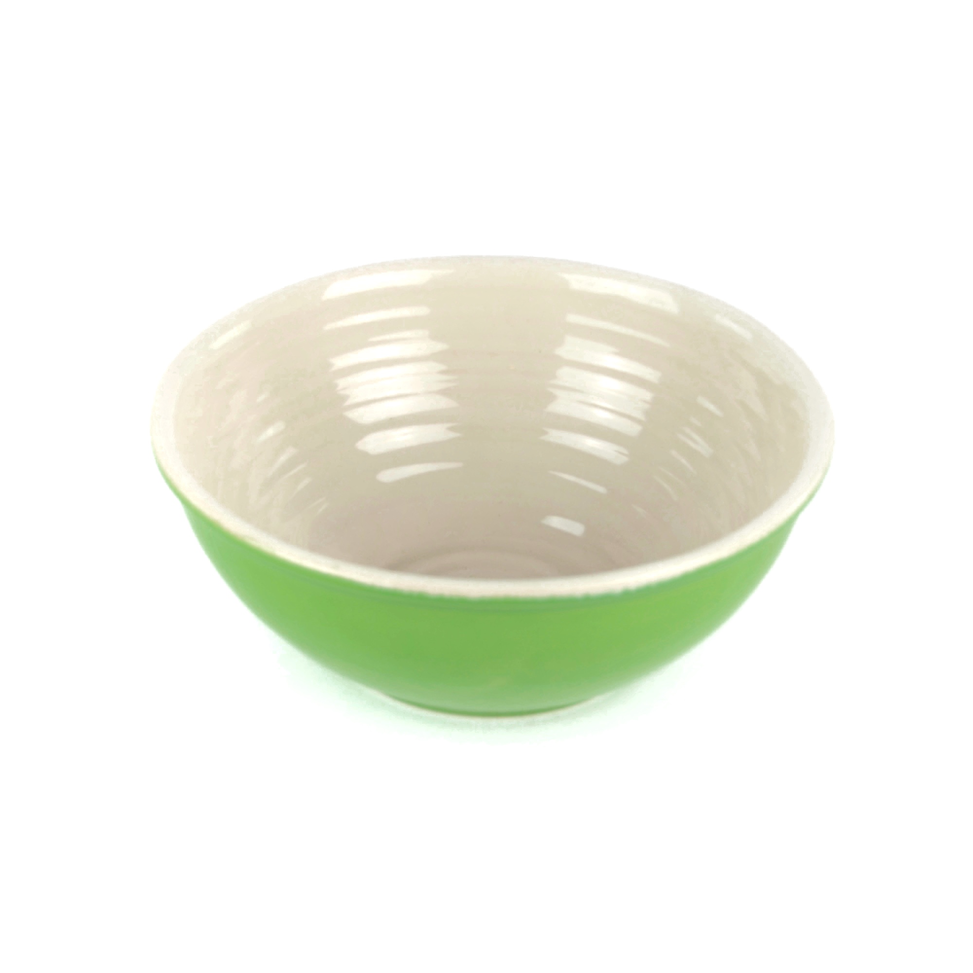 Photo de Saladier vert diamètre 24 cm h 24 cm Cyclad