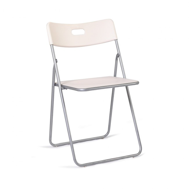Photo de Chaise pliable Nick blanche