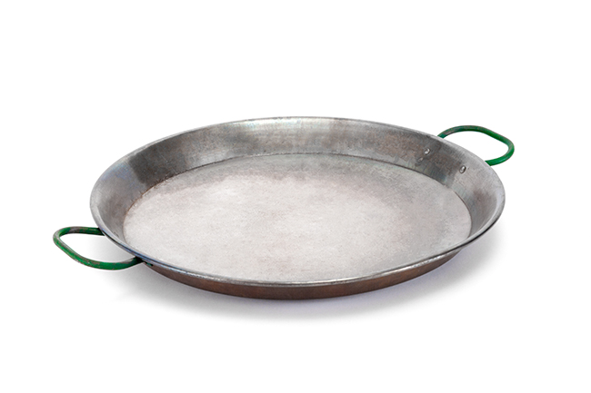 Photo de Poêle à paella en fonte petite diamètre 65 cm