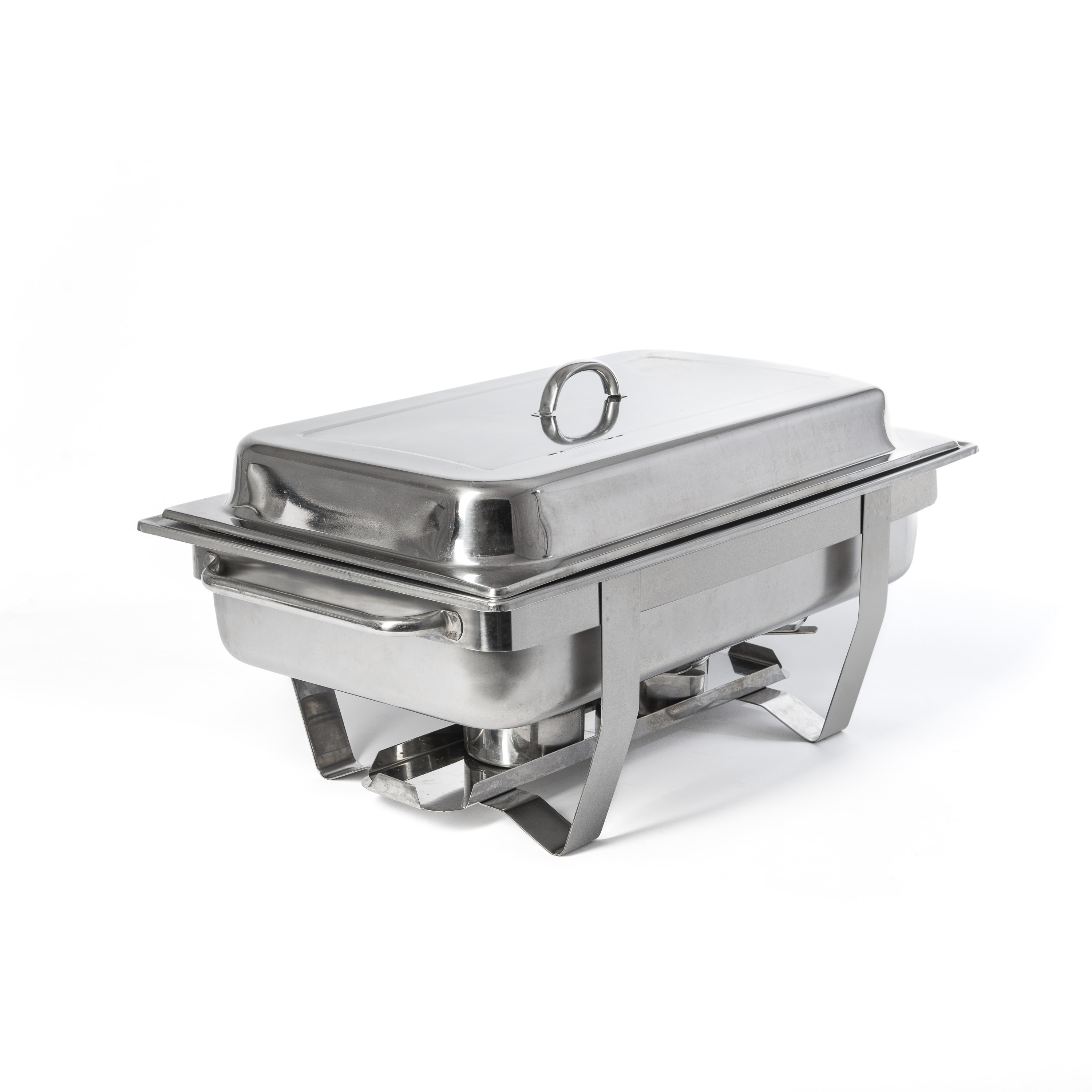 Photo de Chafing dish avec brûleur liquide sans produit ni bac gastro