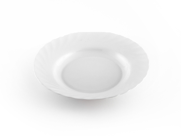 Photo de Assiette creuse diamètre 22.5 cm Trianon