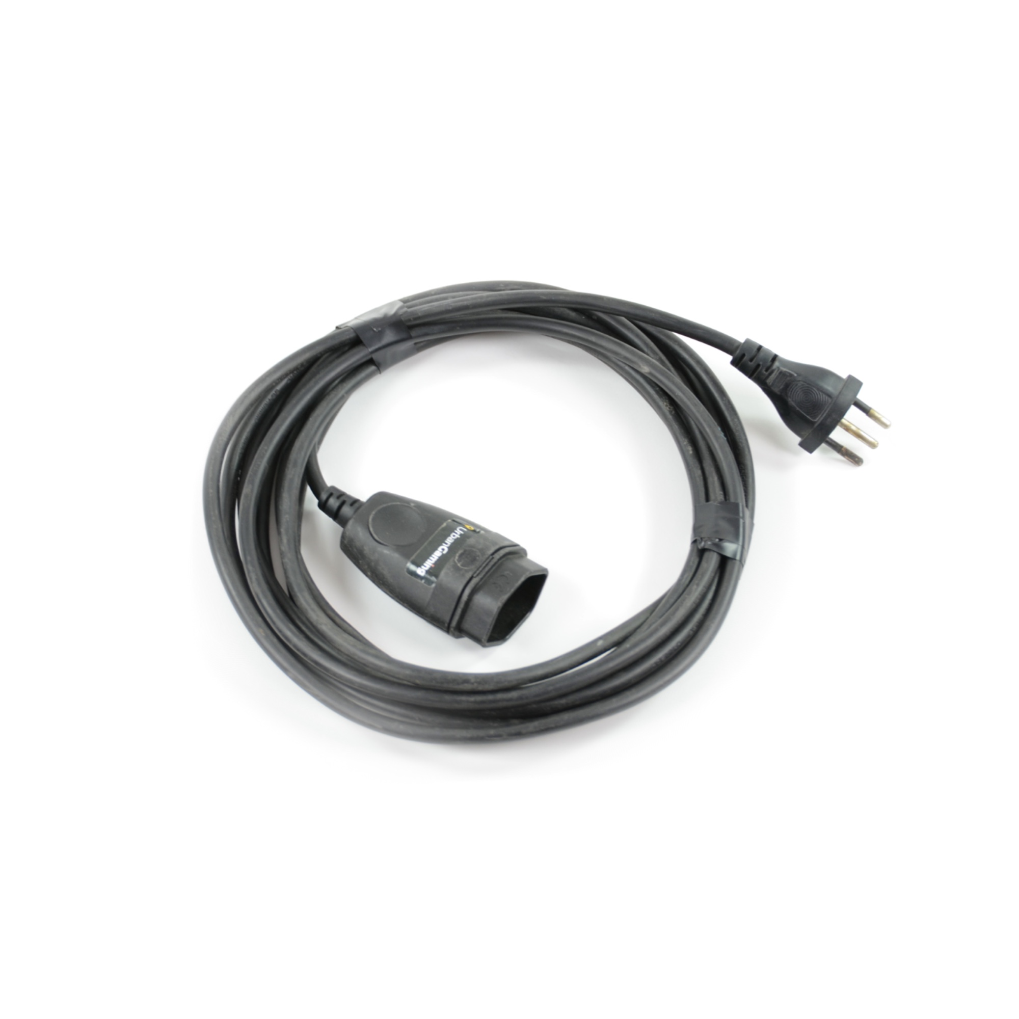 Photo de Rallonge noire de 5 mètres noir 240V