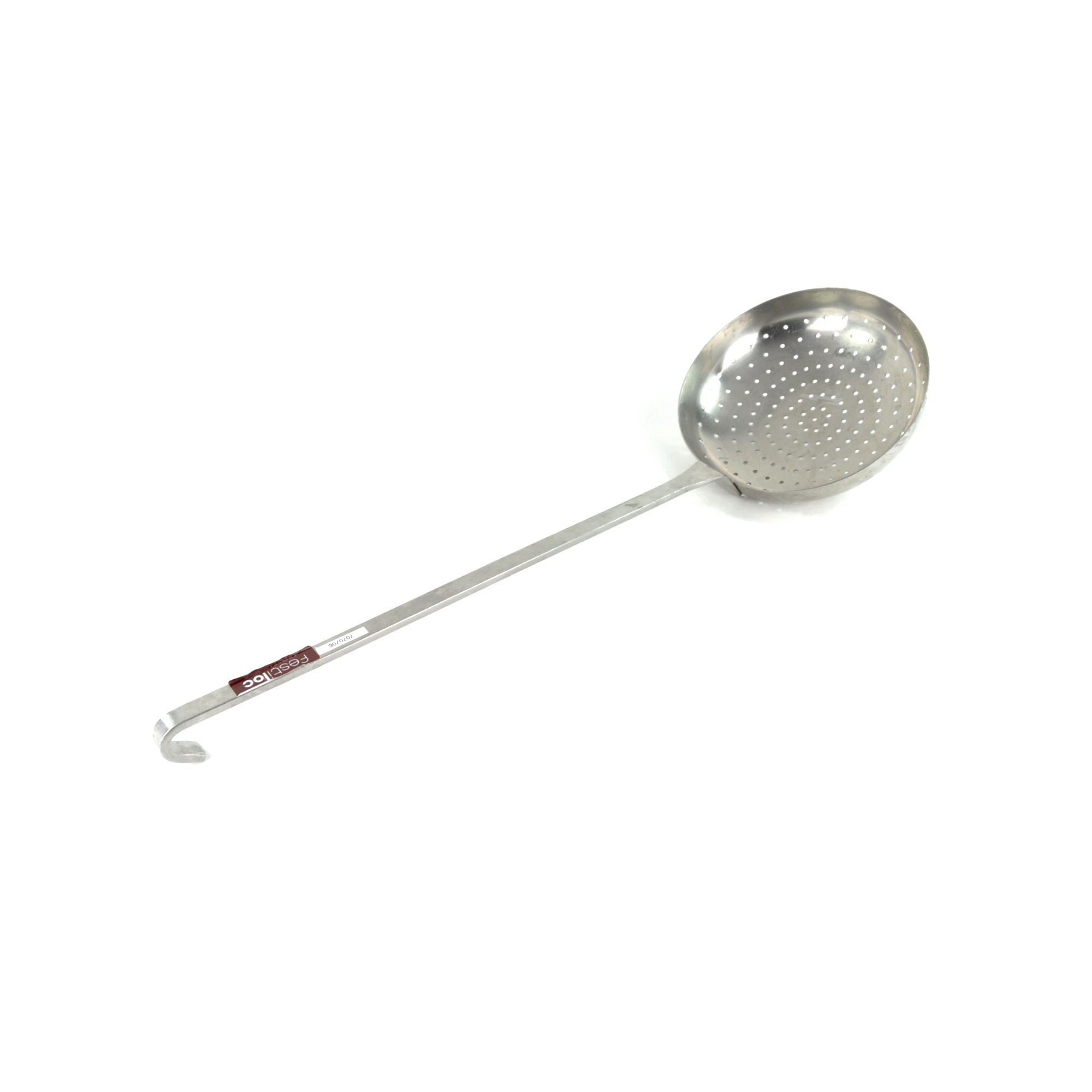 Photo de Écumoire industriel en inox 82 x 26 cm diamètre