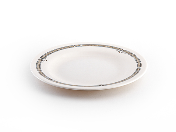 Photo de Assiette ronde diamètre 19 cm Carrare