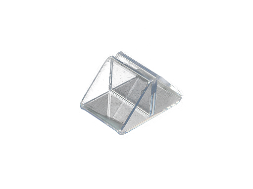 Photo de Support à numéro de table en plexi 7.5 x h 4 cm