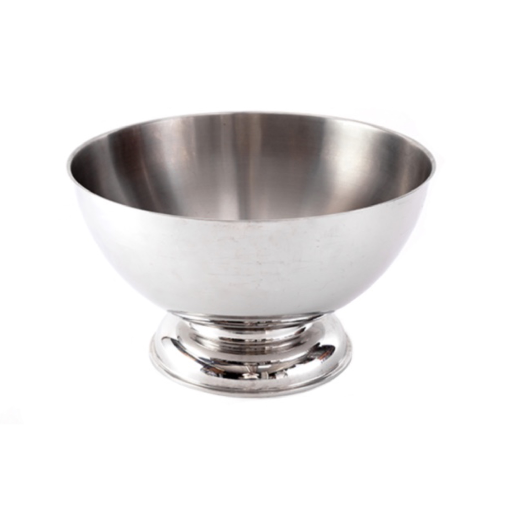 Photo de Vasque à champagne en inox diamètre 52 cm h 30 cm