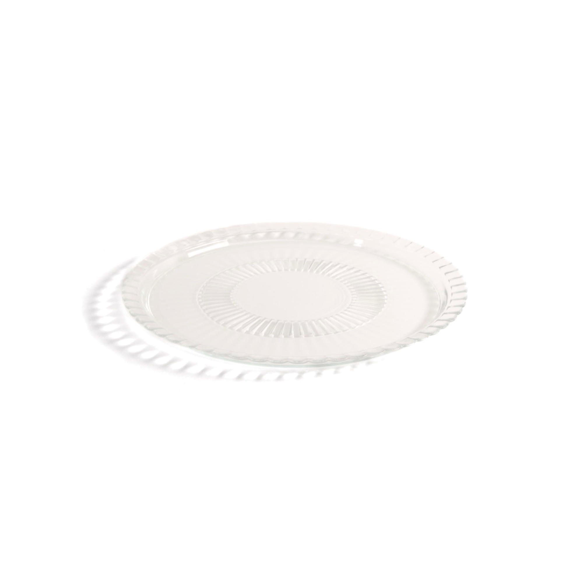 Photo de Assiette ronde de présentation en verre
