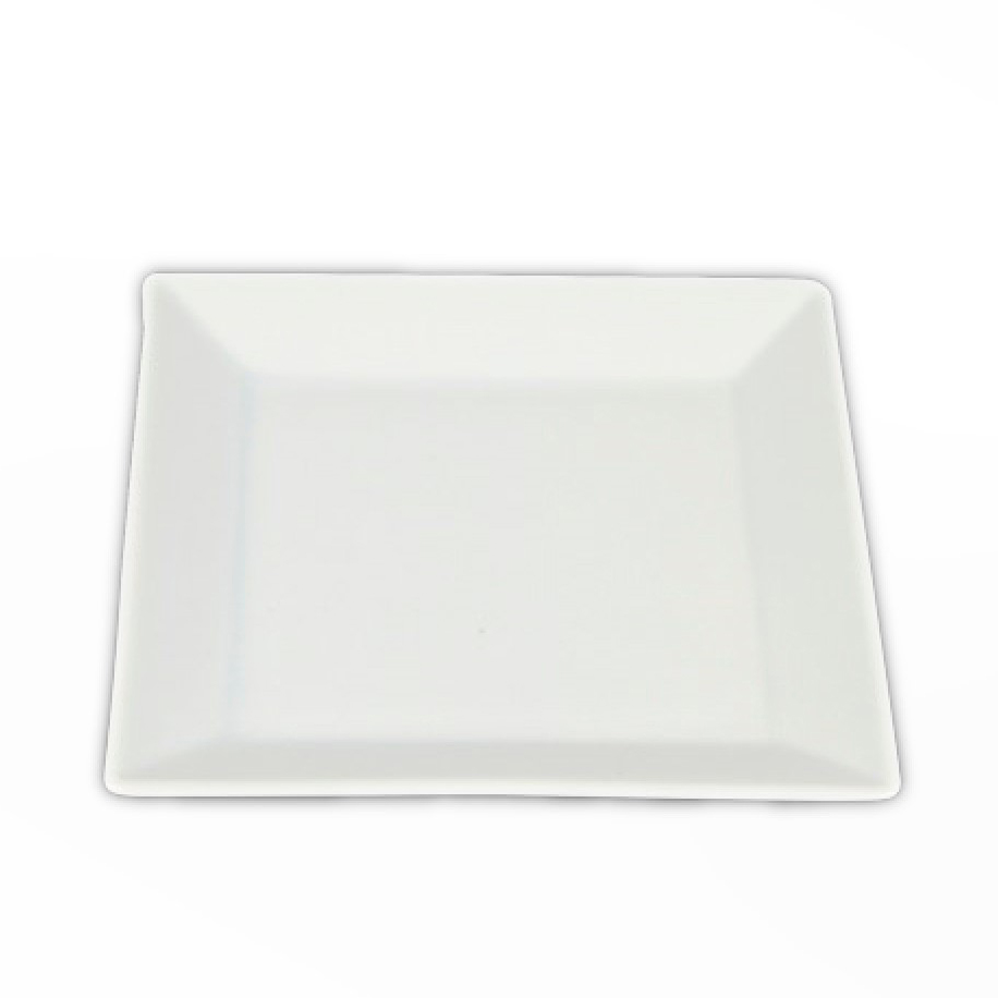 Photo de Assiette carrée 27 x 27 cm Nubo
