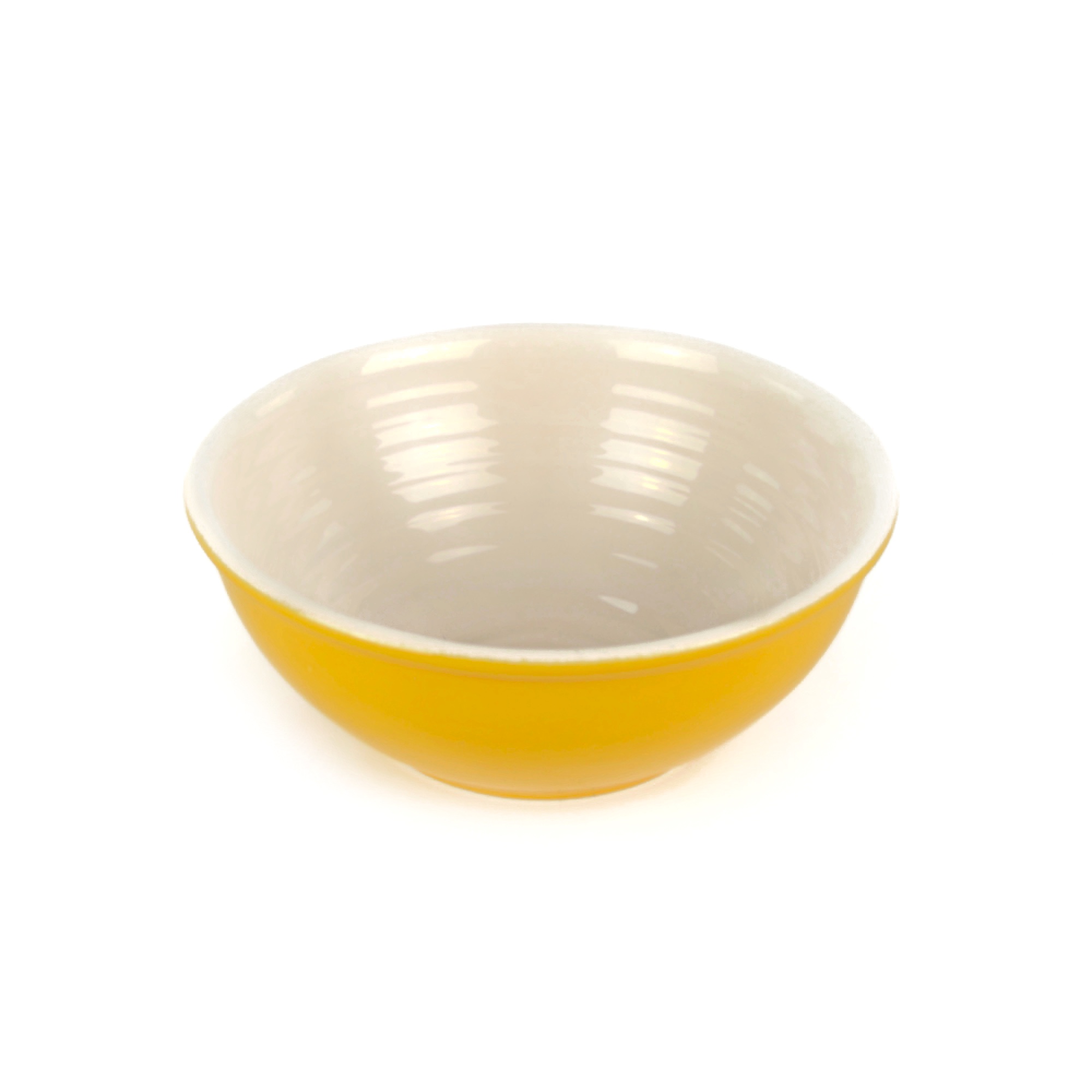 Photo de Saladier jaune diamètre 24 cm h 24 cm Cyclad