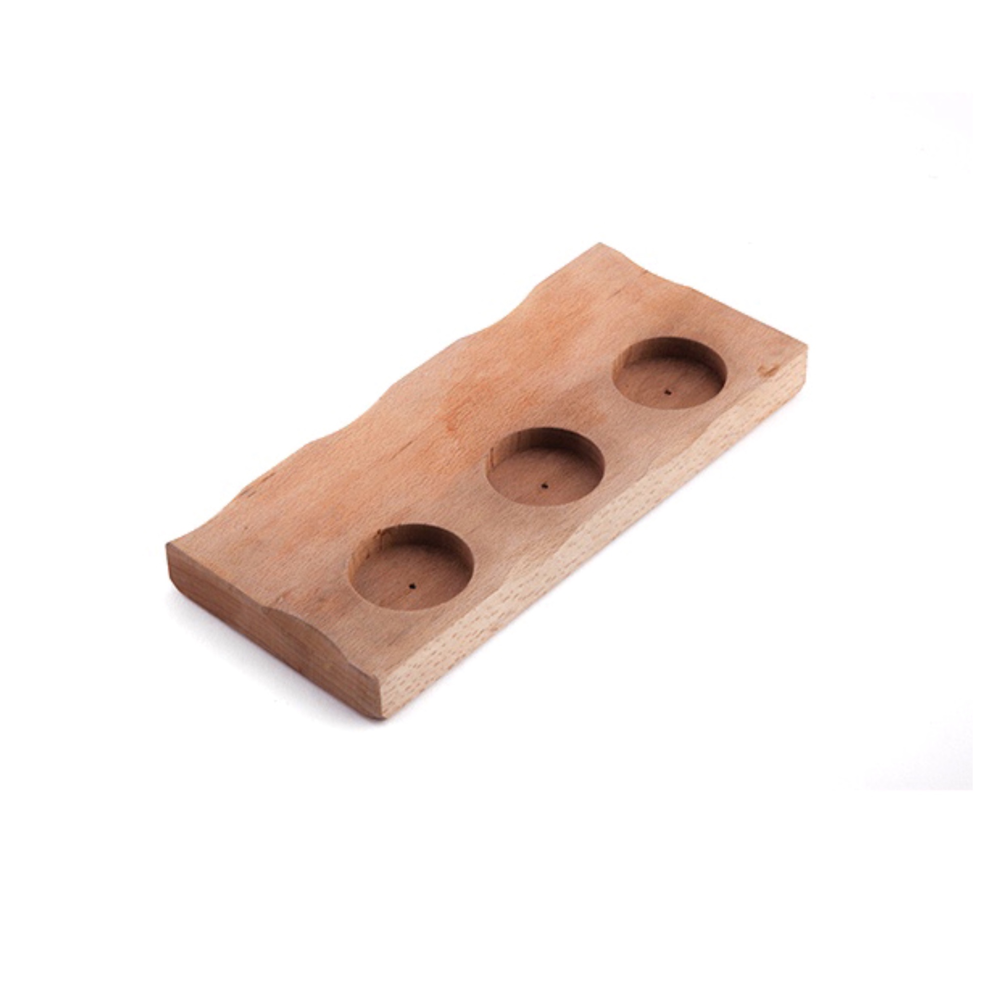 Photo de Support à petites verrines en bois 24 x h 2 x 10.5 cm