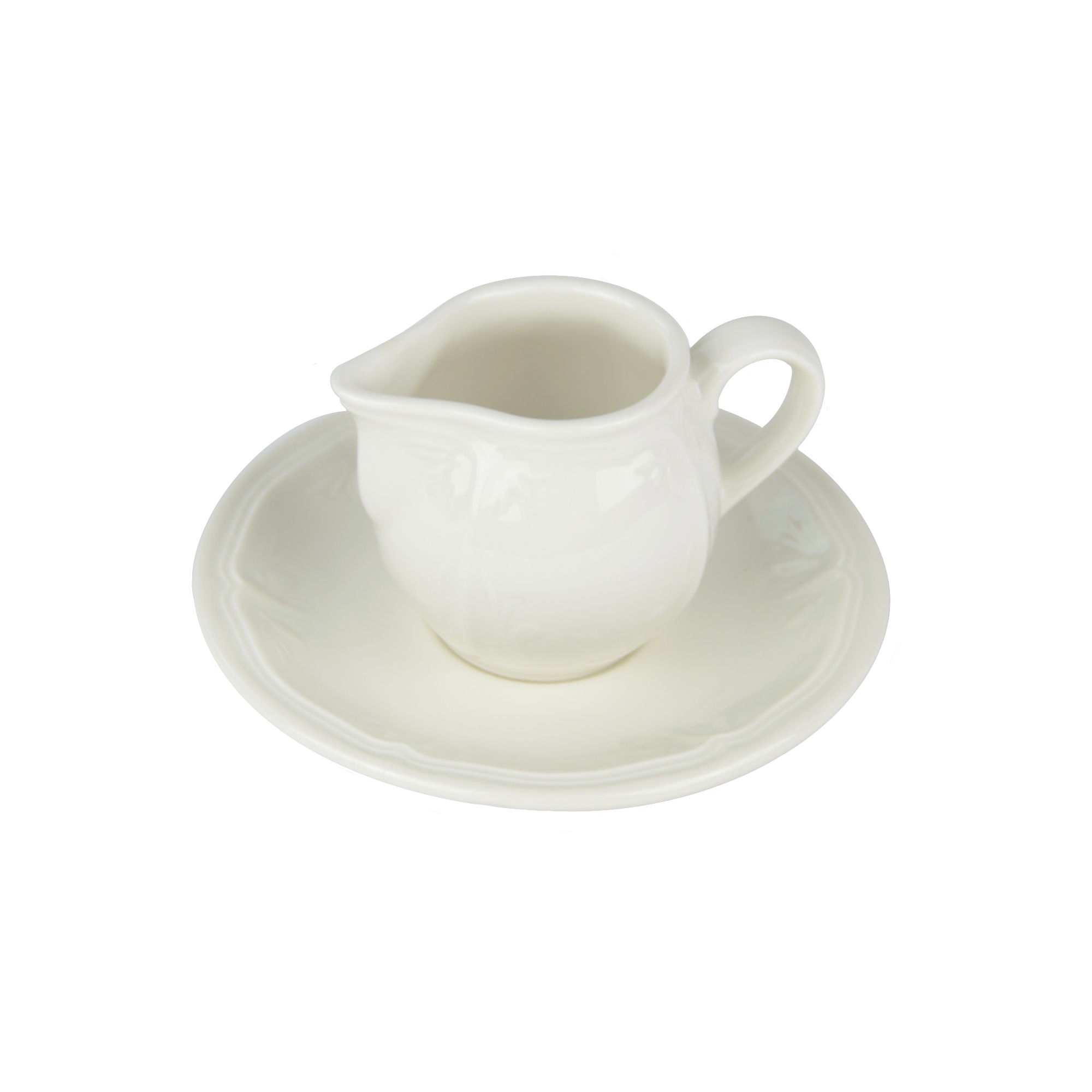 Photo de Crémier avec sous tasse diamètre 4.5 cm Cortina