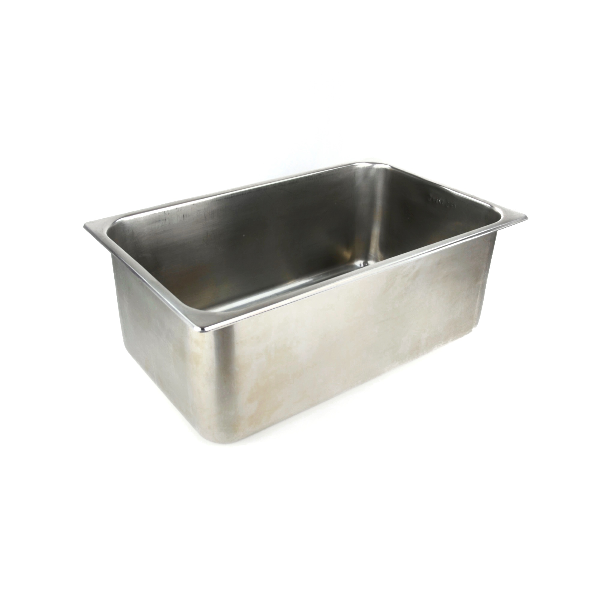 Photo de Bac gastro non perforés sans couvercle 53 x h 20 x 32 cm GN 1/1 Inox