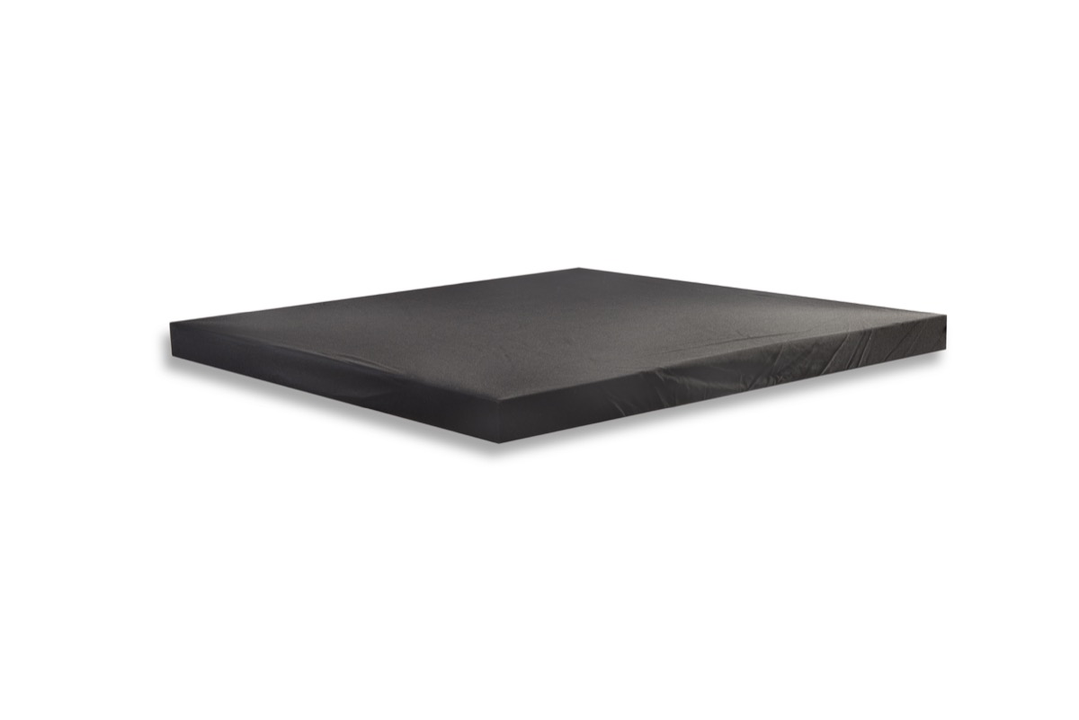 Photo de Housse noire opac pour table carrée