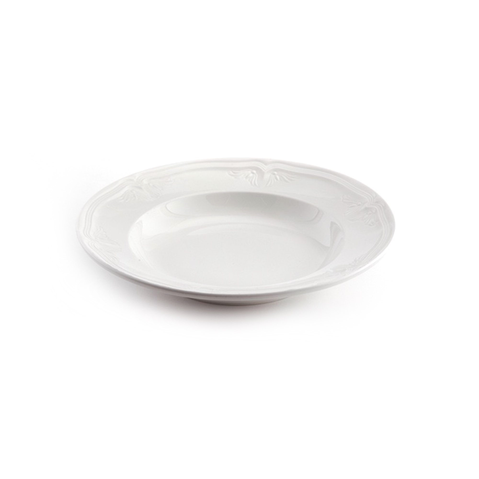 Photo de Assiette ronde creuse diamètre 22.5 cm Cortina