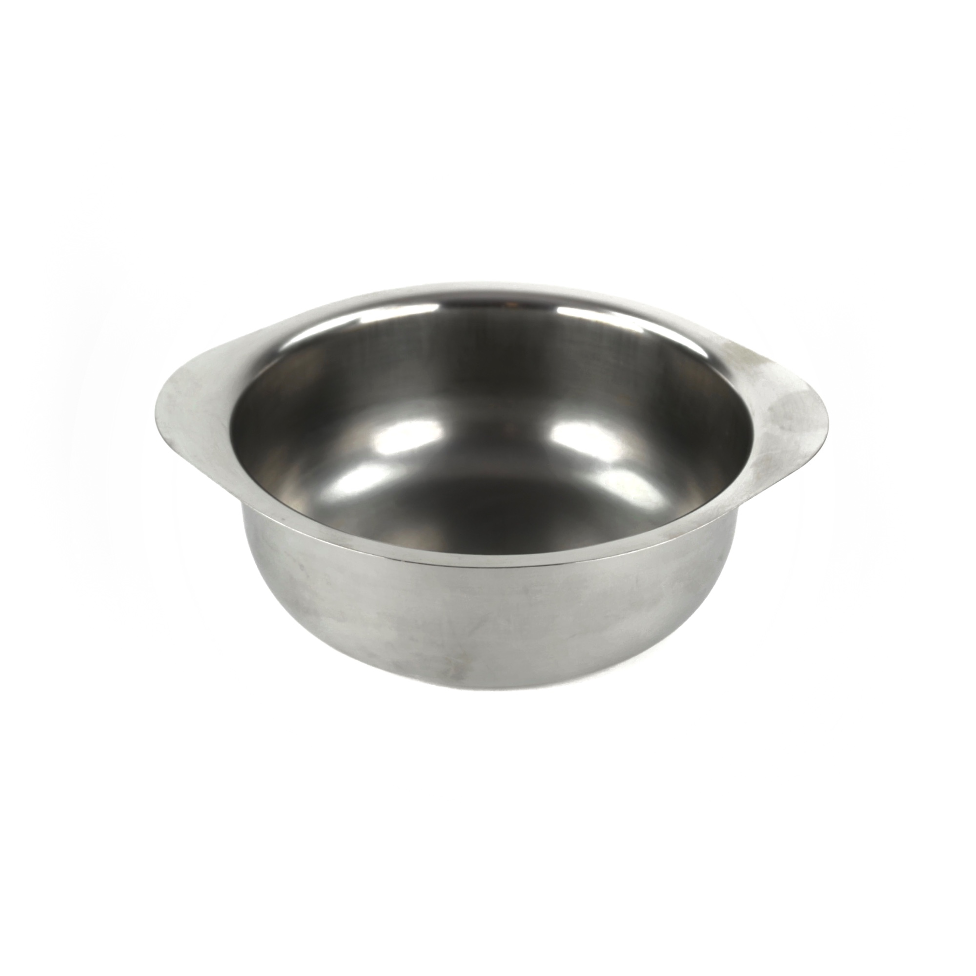 Photo de Cul de poule en inox diamètre 24 cm h 10 cm