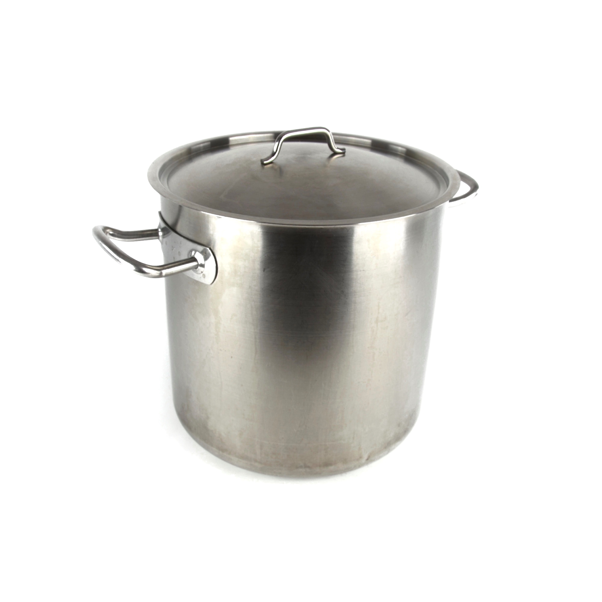 Photo de Marmite avec couvercle en inox 20 l diamètre 32 cm