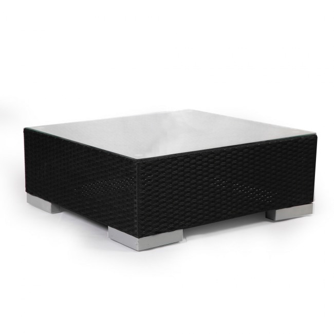 Photo de Table basse carrée 76 x 76 cm h 30 cm Antibe