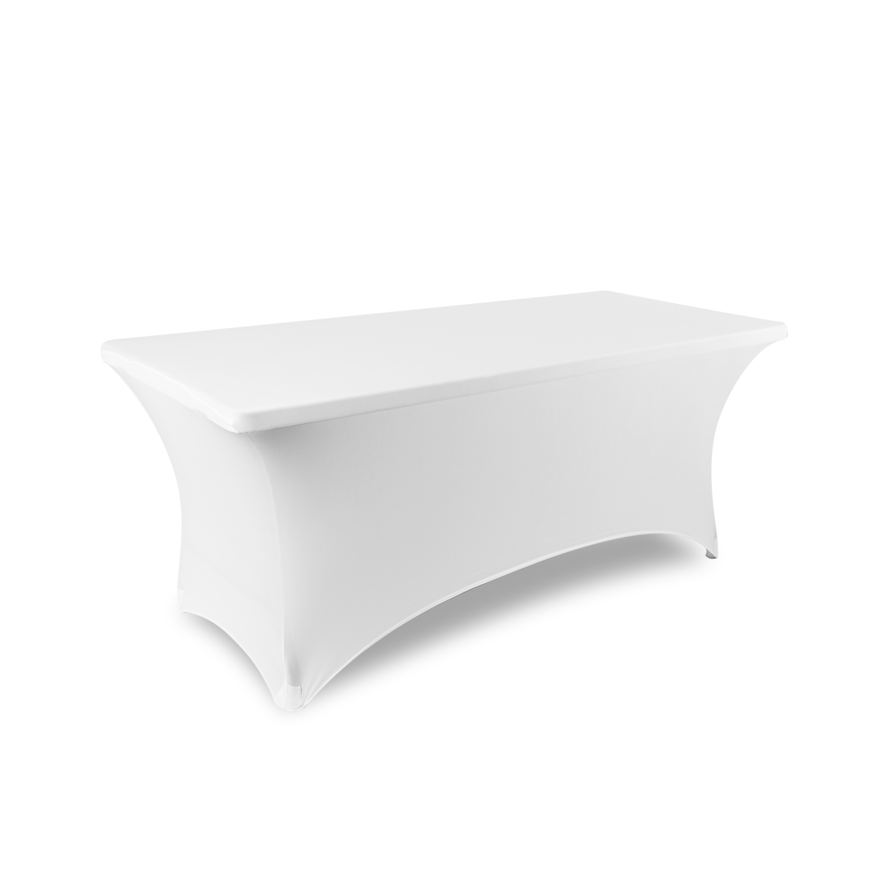 Photo de Housse blanche  pour table rectangulaire Zown 180