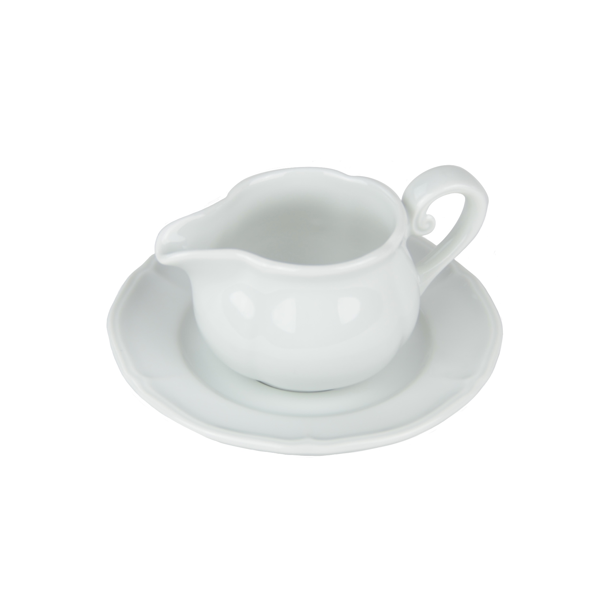Photo de Crémier avec sous tasse diamètre 6 cm Baroque